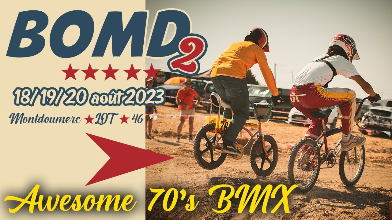 BOMD 2, l'événement BMX Vintage européen !