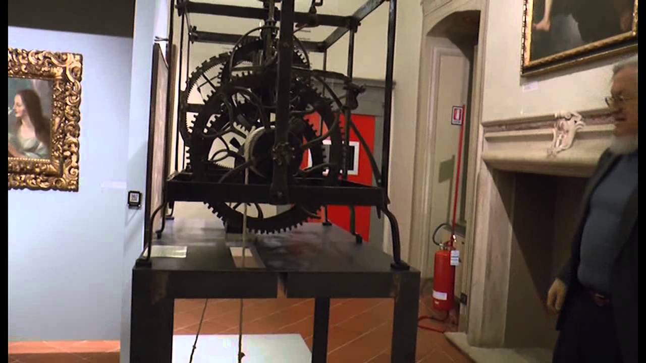 Clusone orologio Fanzago esperto statunitense in visita Antenna 2 TV 29042015