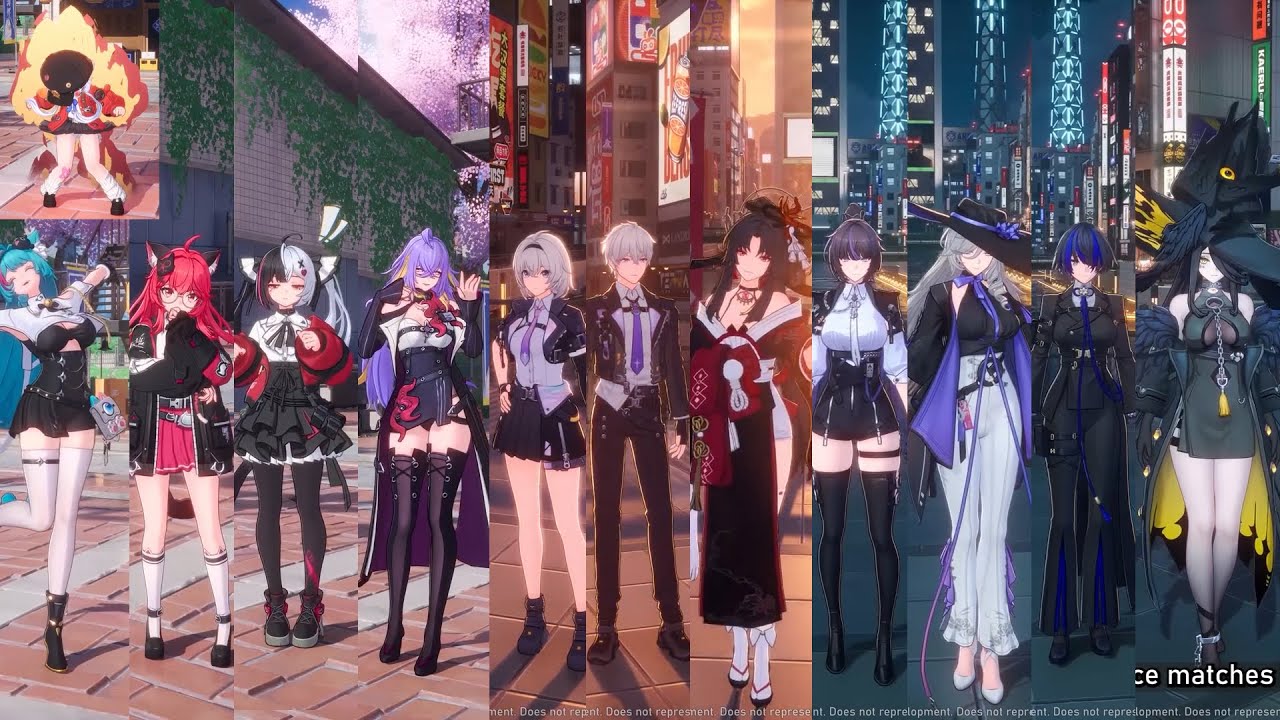 NTE Playable Characters Showcase