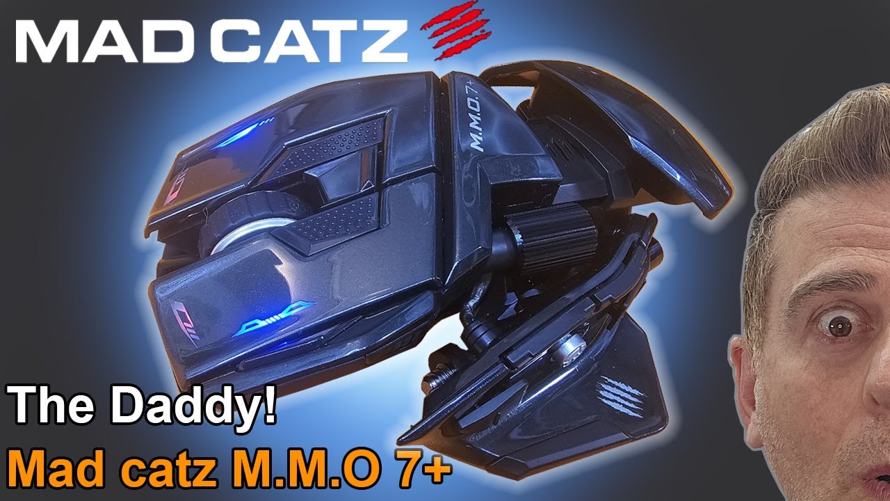 Распаковка и краткий обзор Mad Catz M.M.O 7 Plus. Папочка вернулся!