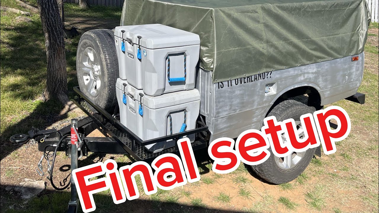 Грузовой тент и пол для внедорожного прицепа Toyota