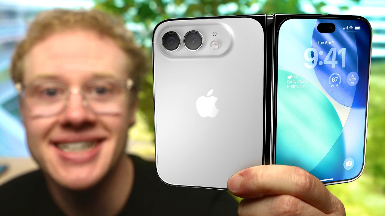 iPhone Fold Leaked! EARLY Model Hands-On!