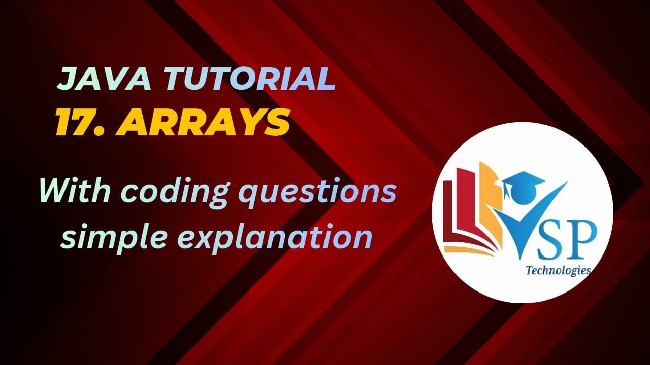 Arrays in Java Explained | Java Array Tutorial for Beginners | Java Programming Basics