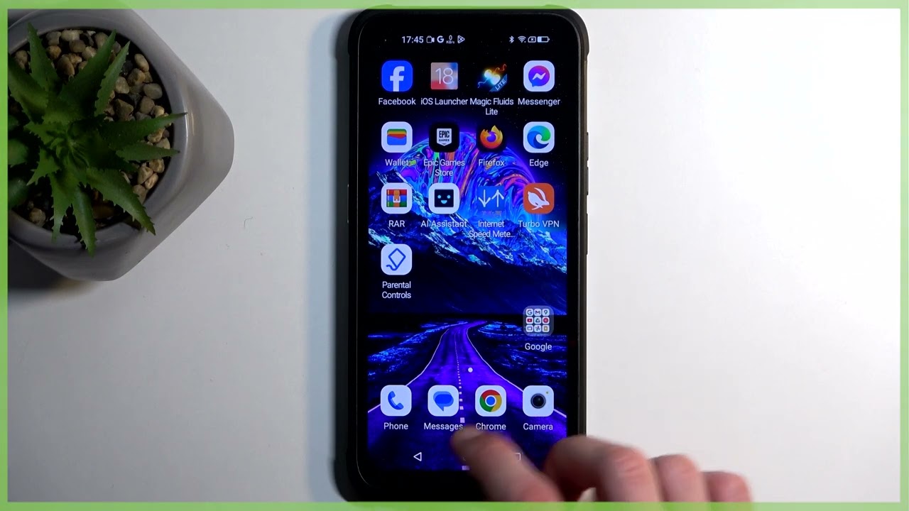 myPhone Hammer Blade V 5G &ndash; How to Record Screen