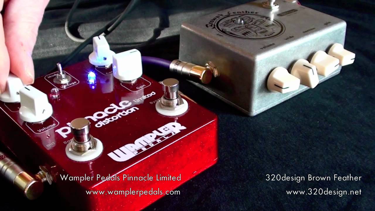 Wampler Pinnacle vs. 320design Brown Feather