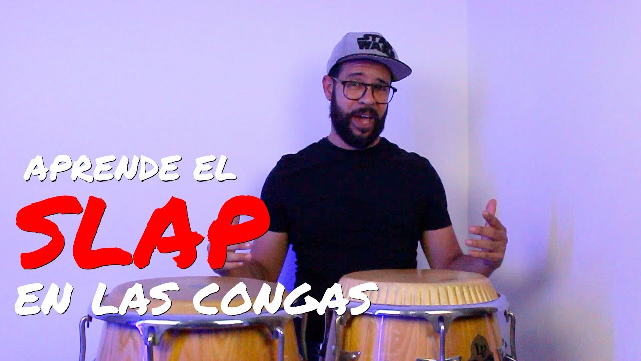 Como hacer Slap en CONGAS , tapao, quemao, galleta en Congas
