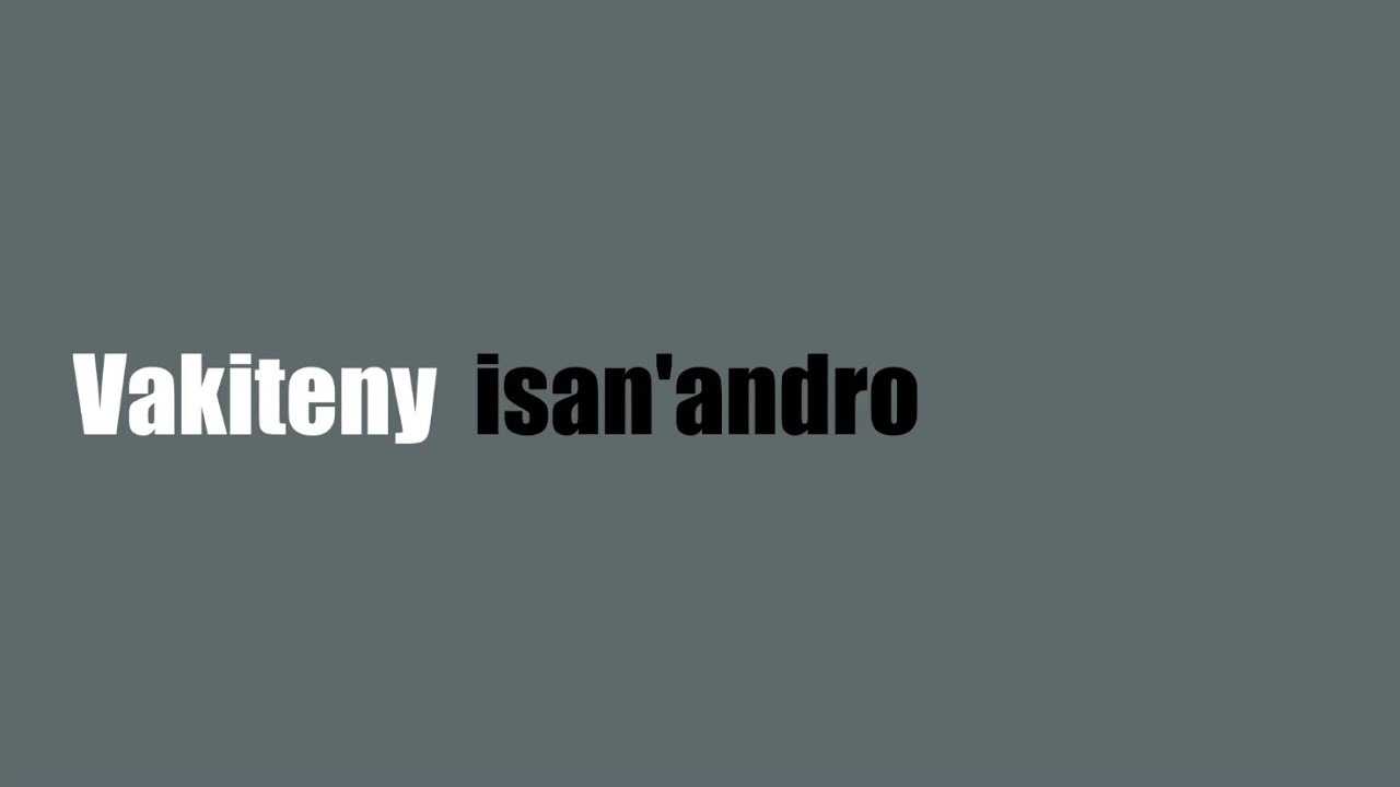 Vakiteny Isan'andro | Baiboly & Fihirana, appli. Android