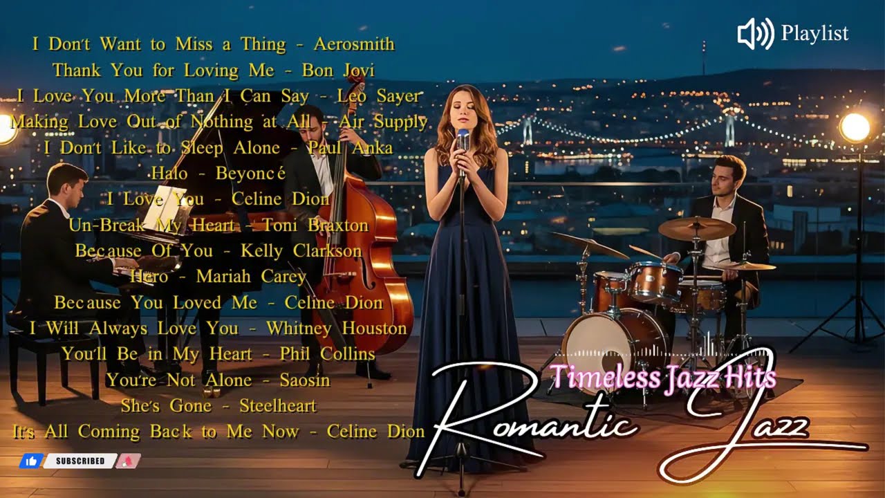 This Smooth Jazz Playlist Hits Different - I Don't Want to Miss a Thing - Aerosmith - playlist