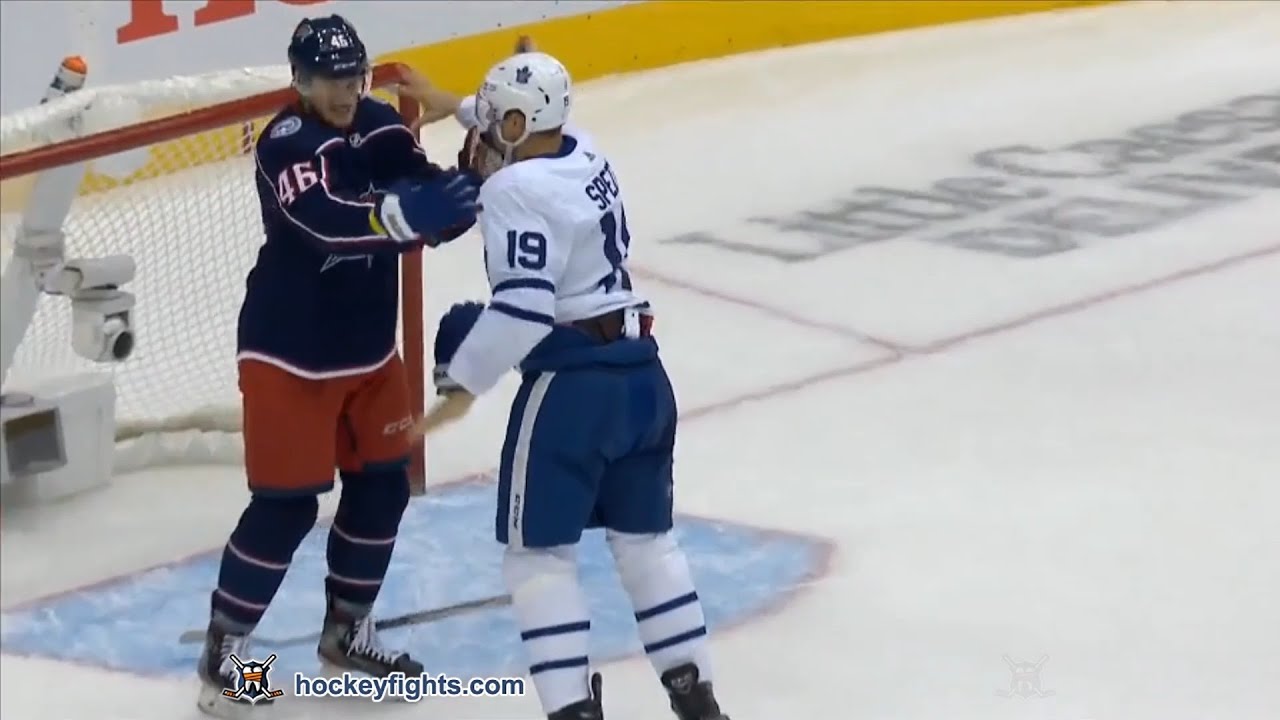 Jason Spezza vs Dean Kukan Aug 7, 2020