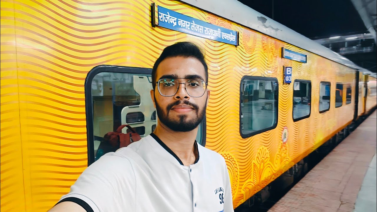 Patna Tejas Rajdhani Express Full Journey in Third AC | Most Luxurious Train between Patna and Delhi