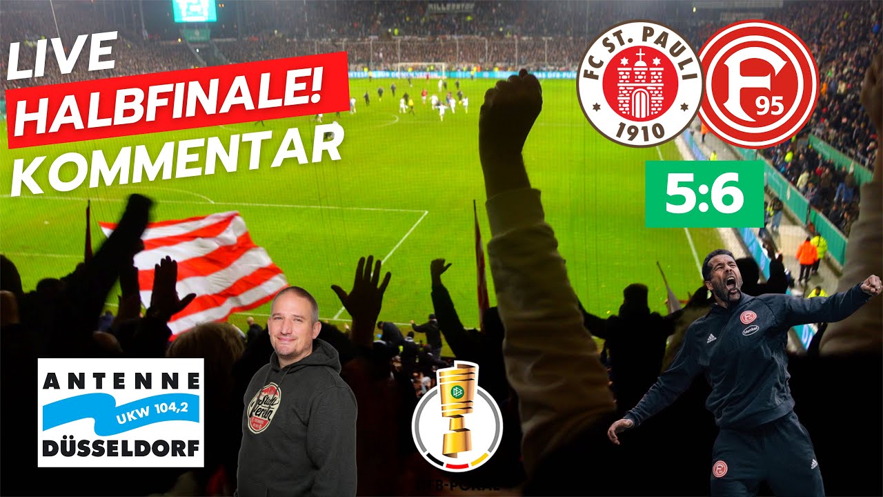 DRAMA! FC St.Pauli - Fortuna Düsseldorf ( 5:6) Alle Tore & Highlights DFB Pokal 30.01.2024