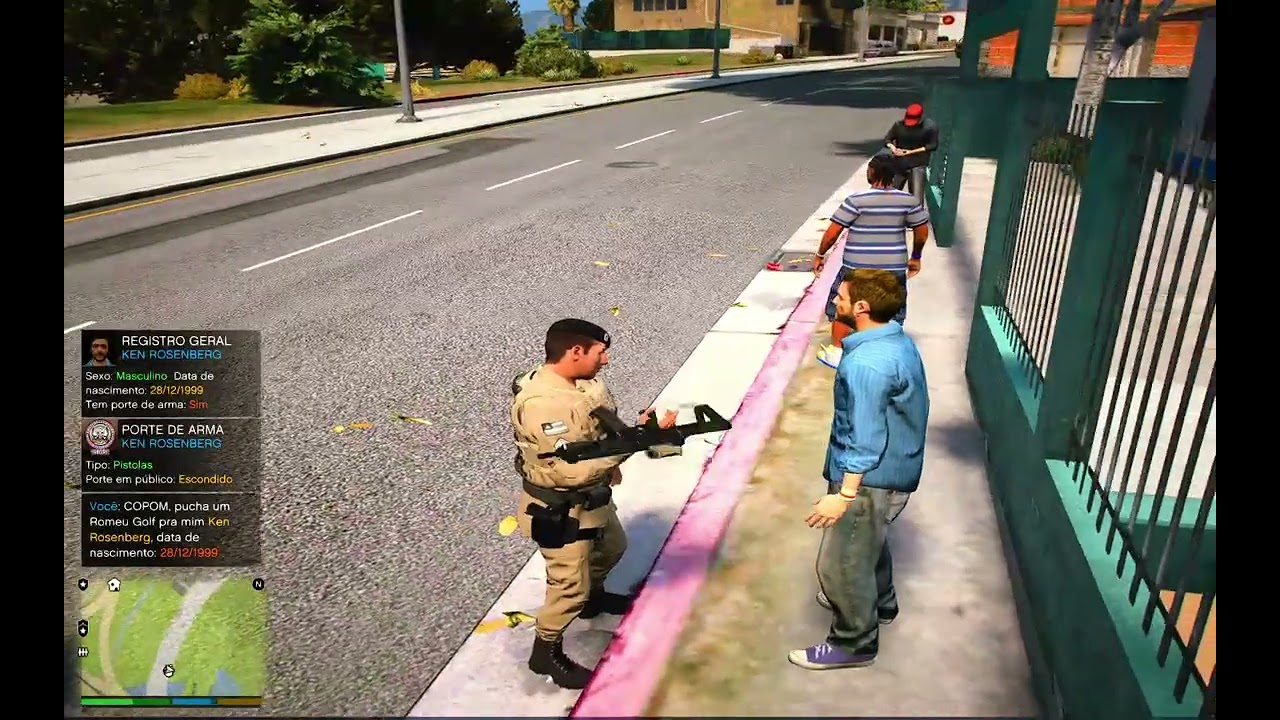 GTA V LSPD PATRULHAMENTO PMBA NAS RUAS