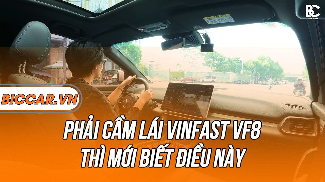 Đánh giá xe Vinfast VF8 - Xe ô tô điện thú vị từ động cơ, công nghệ, tiện nghi nhưng còn điểm chê