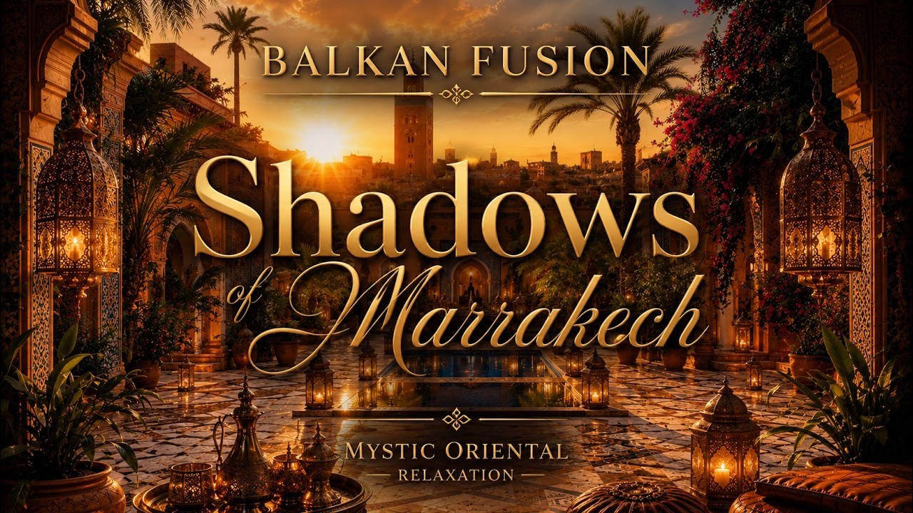 Shadows of Marrakech | Mystic Oriental Relaxation Music | Arabian Nights Ambience | Balkan Fusion