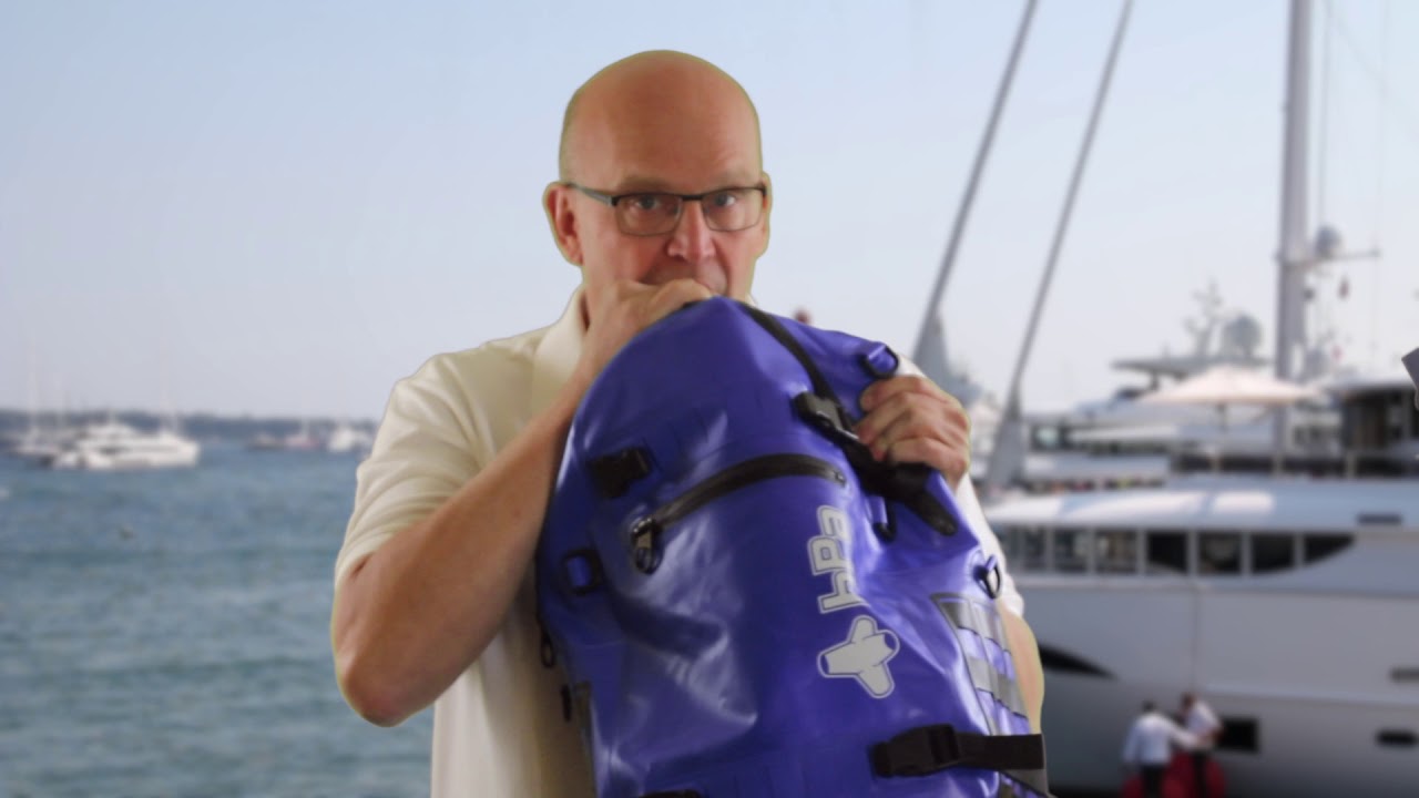 Présentation du sac à dos étanche hPa de 25 l