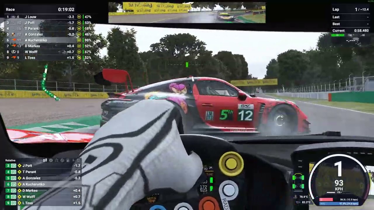 Monza race highlights