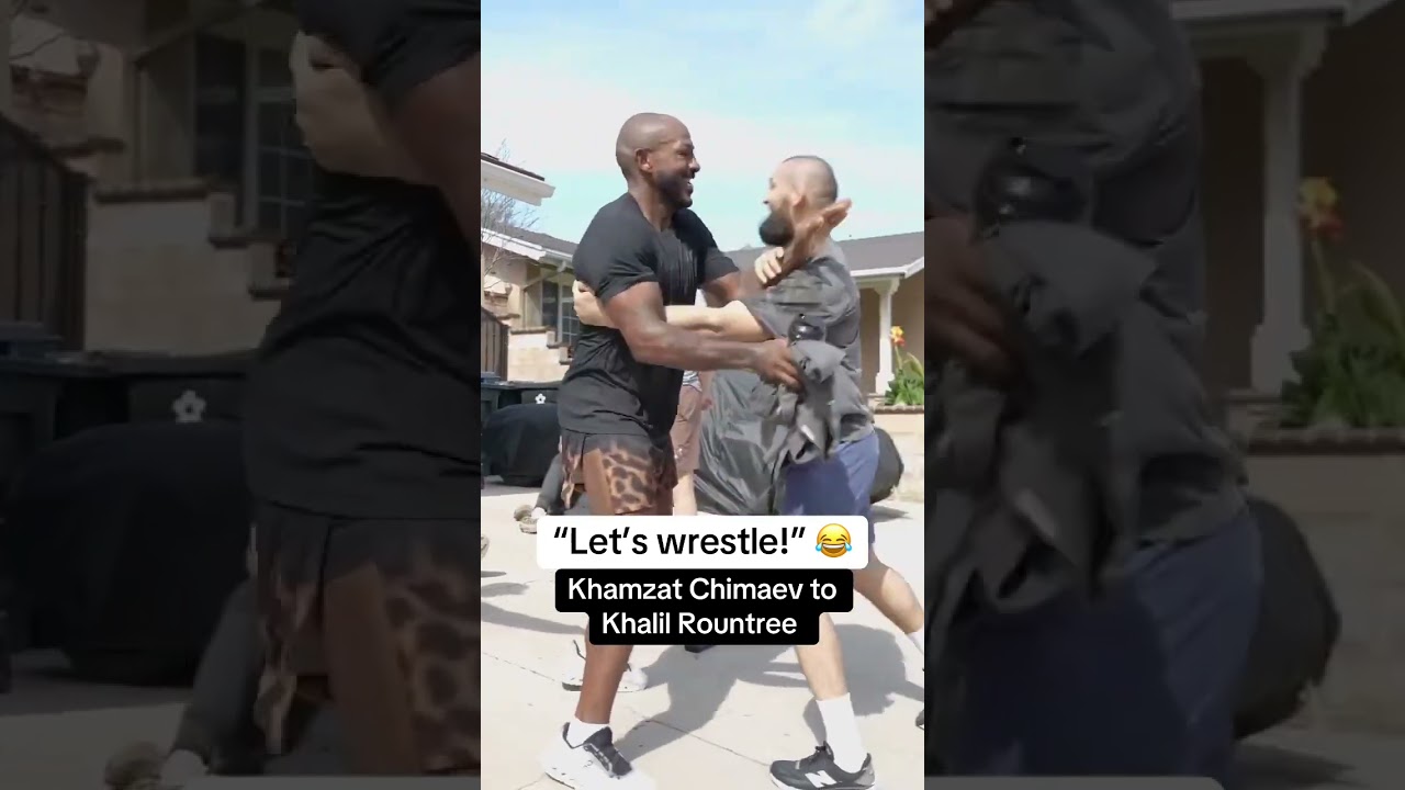 Khamzat is ready to scrap with light heavyweights 👀 (via @thetreigninglab/IG)