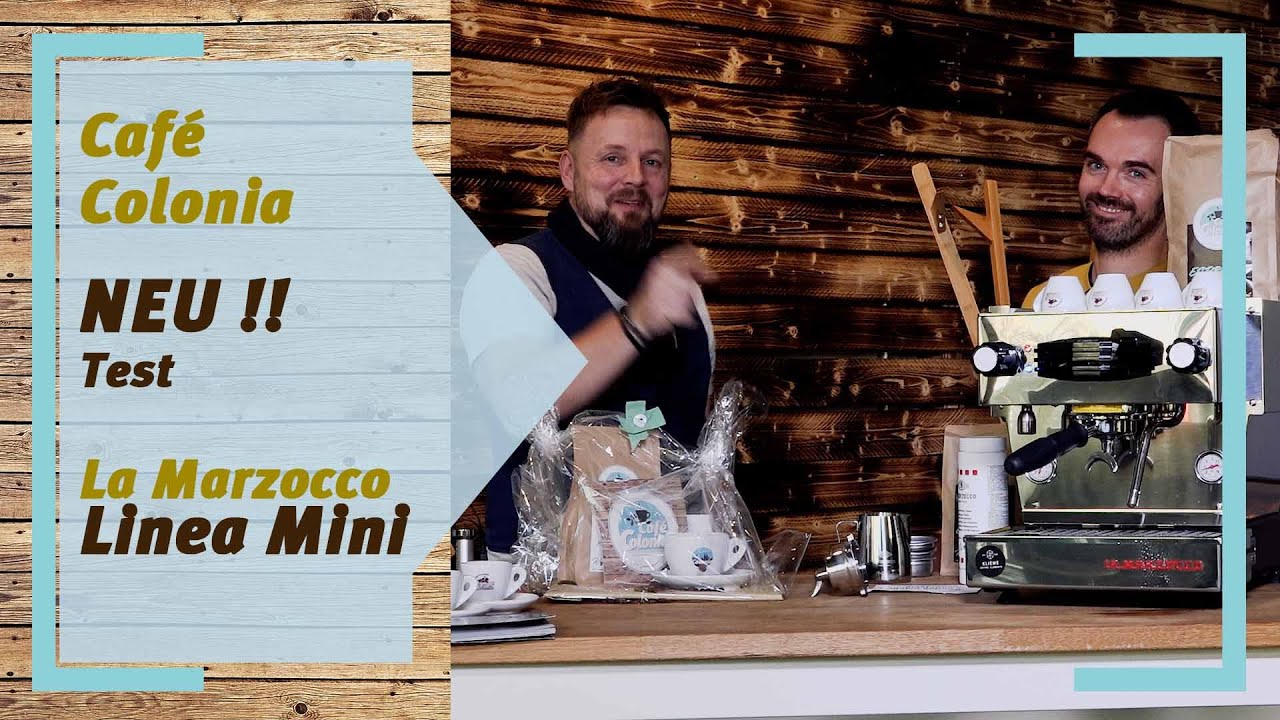 Gewinnspiel!!! Und die Neue Linea Mini von La Marzocco | Cafe Colonia TV