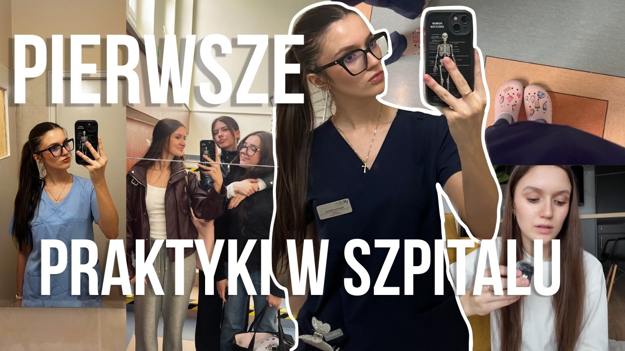 Jak wyglądają praktyki po PIERWSZYM roku lekarskiego? | Weekly vlog