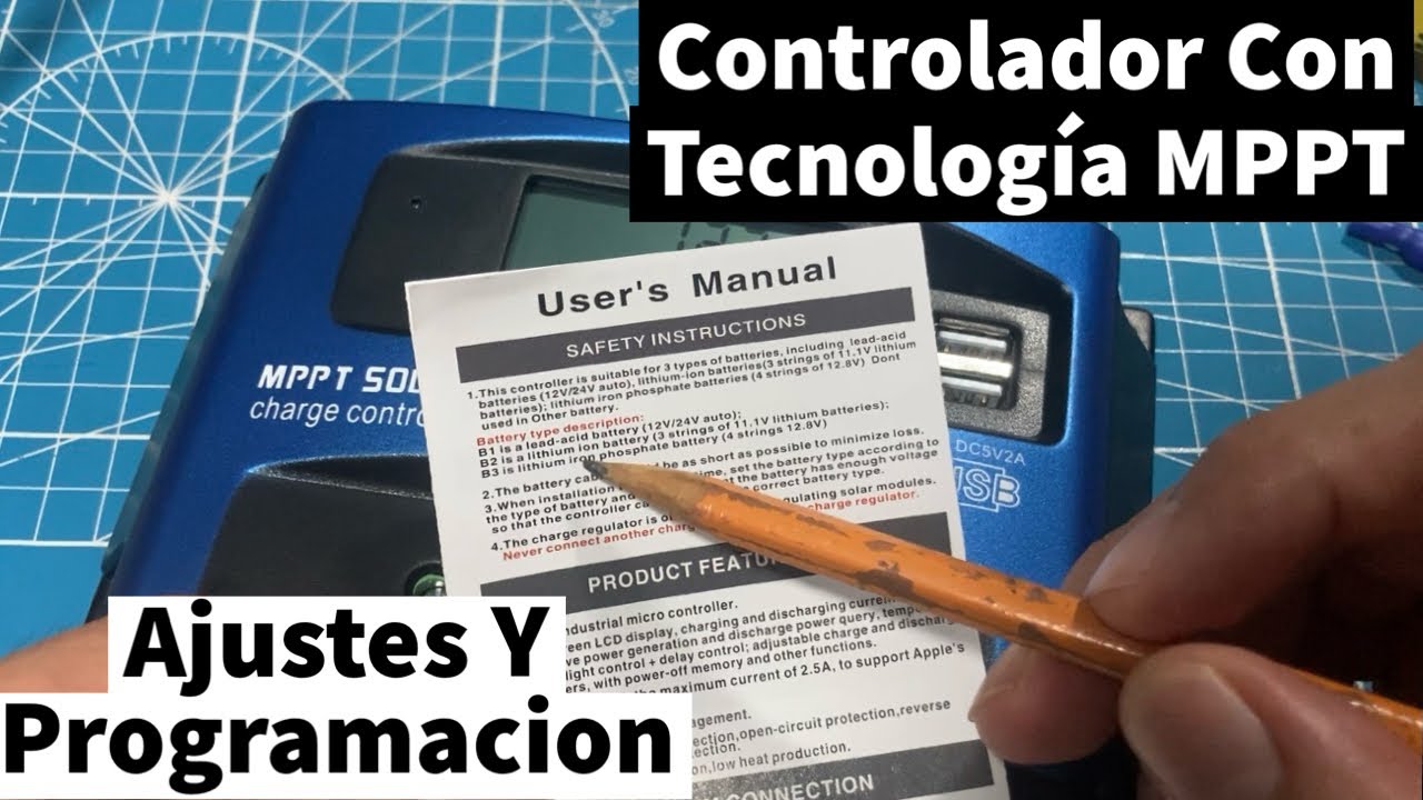 Unboxing Controlador De Carga Solar Con Tecnología MPPT