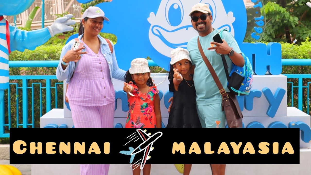 சென்னை டு மலேசியா | Chennai To Malyasia #sathishdeepa #deepasathish #deepasathishdiaries