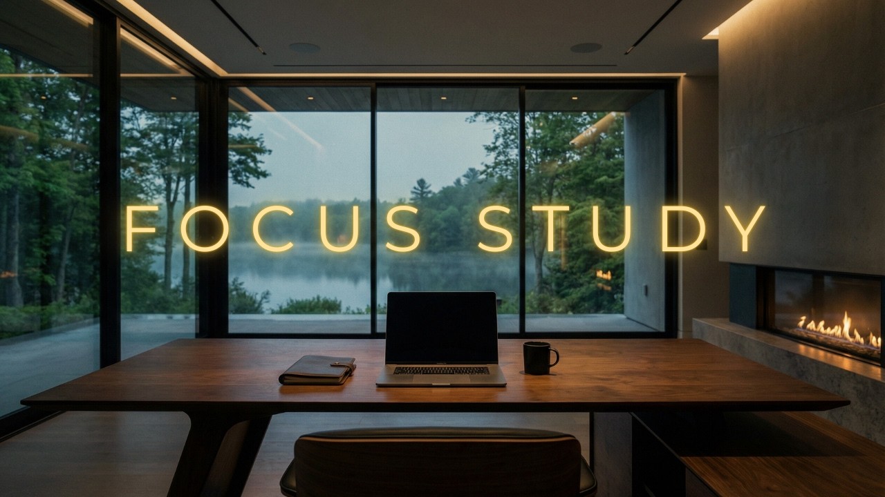 Music For Deep Focus & Work | The CEO Office - Lakeside Study Session