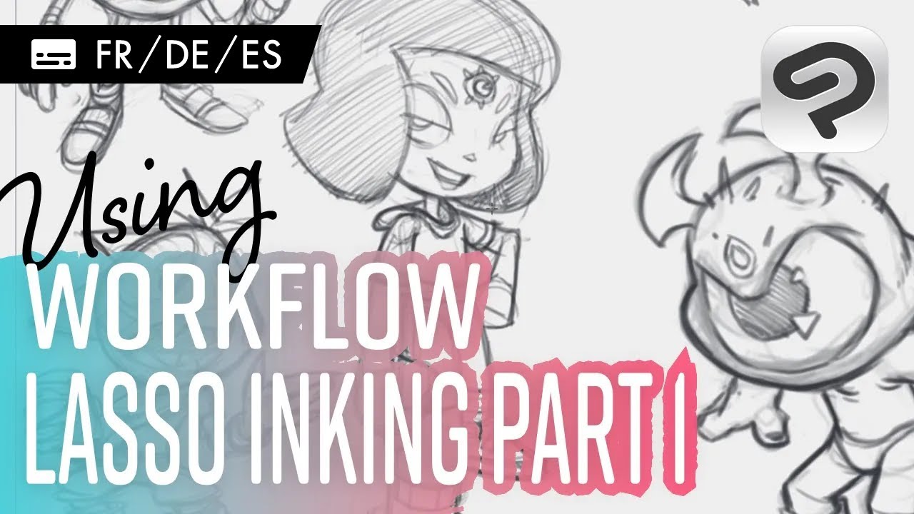 How to ink with the lasso tool! | Dadotronic