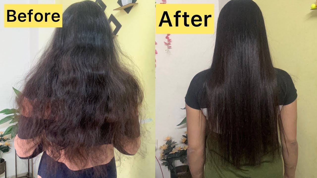 Oxy glow, permanent hair ￼straight at home 👉How to use oxy glow hair Straightener & Neutralizer#vlog