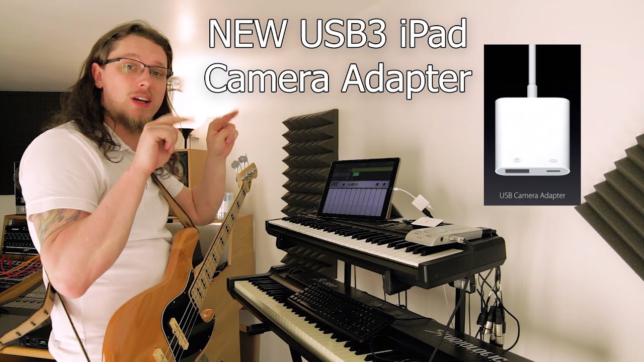 iPad Pro in Audio Production Pt. 6- Apple USB3 Lightning to Camera Adapter