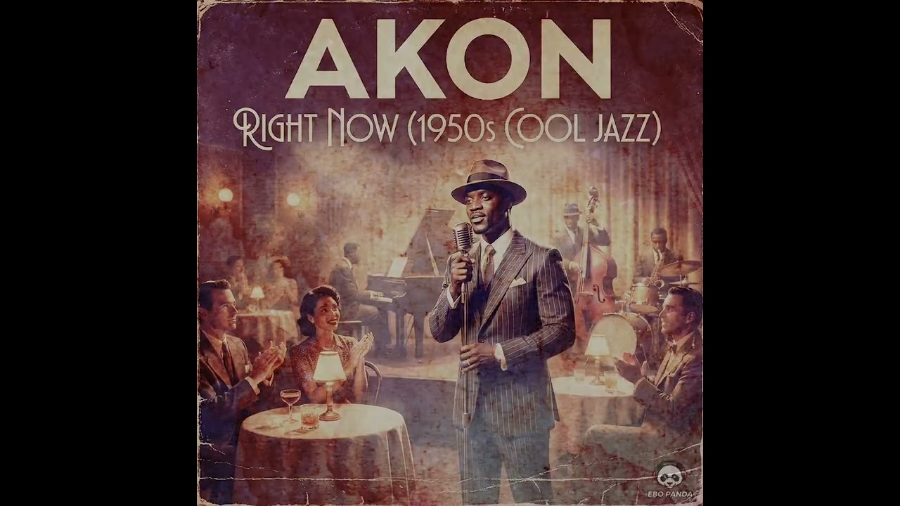Akon - Right Now (1950s Cool Jazz)