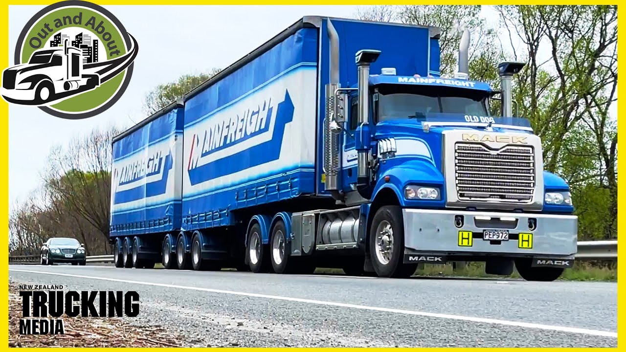 New Zealand Trucks | Out and About Ep. 40 | Truck Spotting