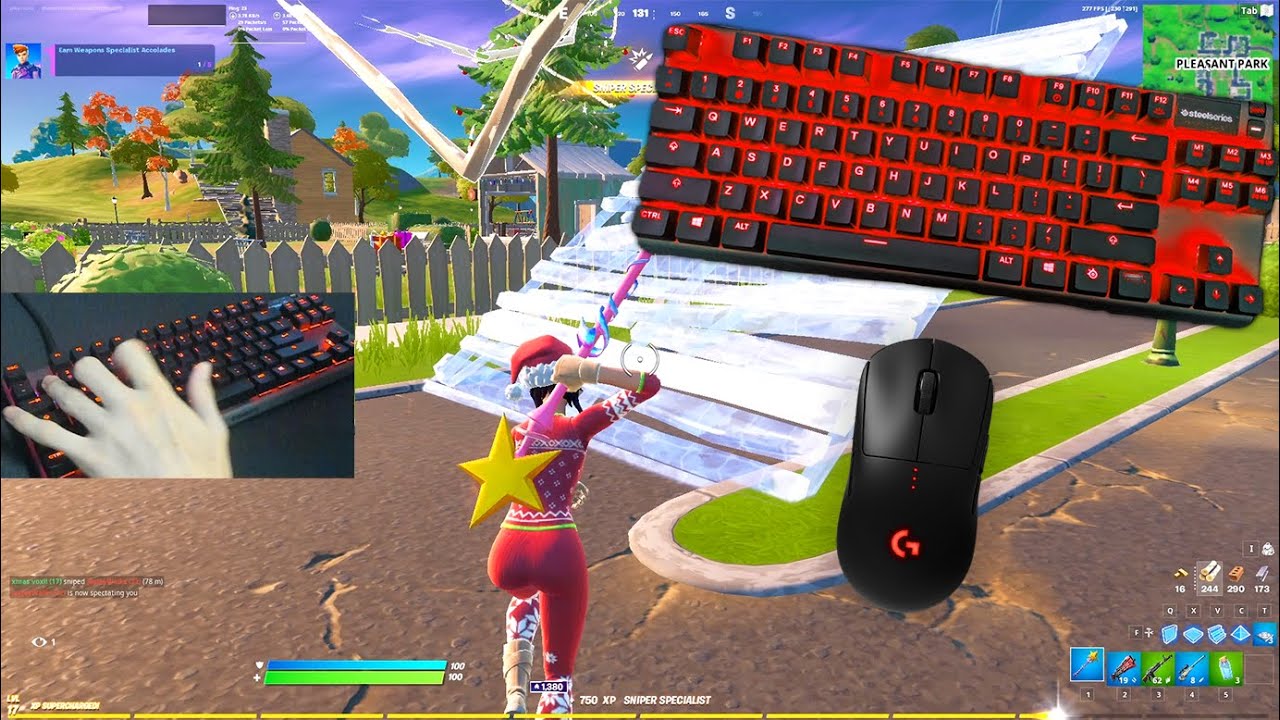 SteelSeries Apex Pro TKL ASMR Chill 🤩 Arena Gameplay + Keyboard & Mouse Sounds ASMR 🏆