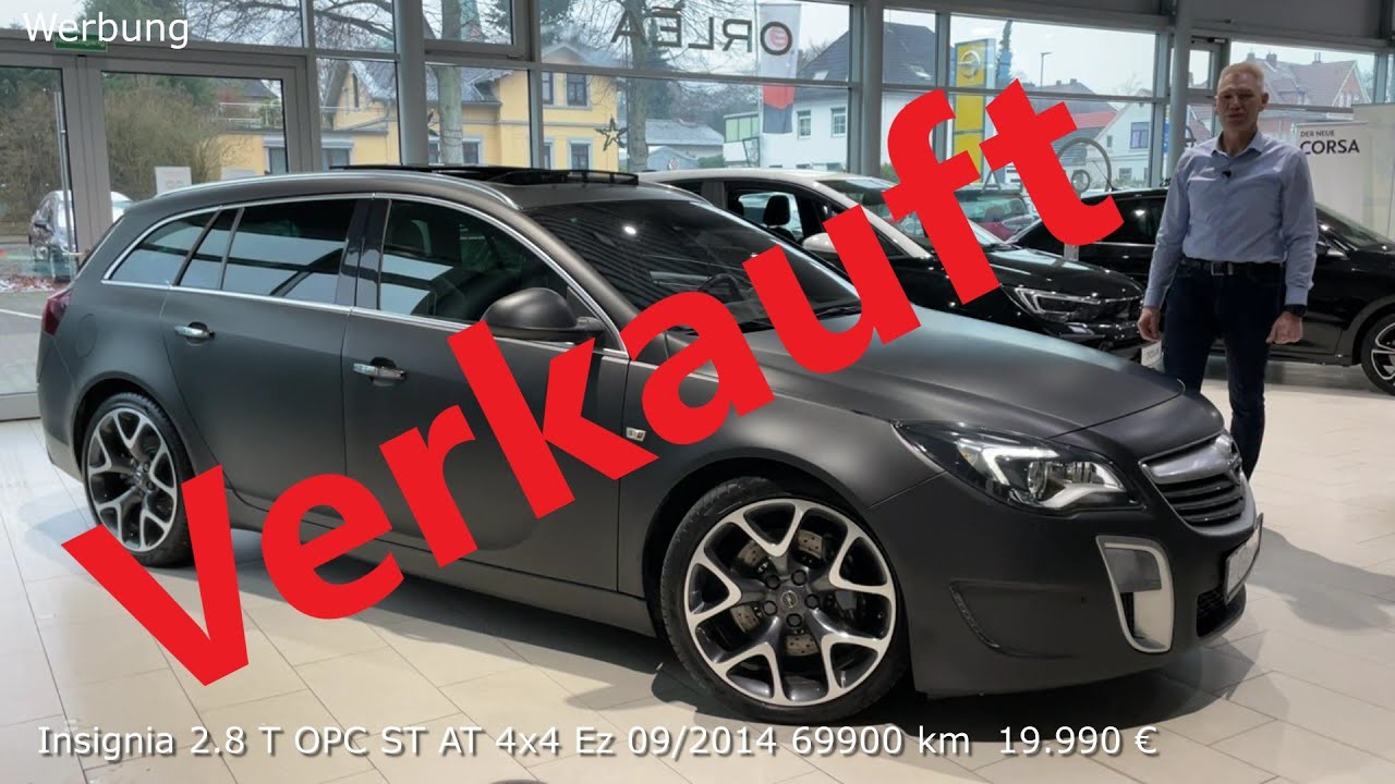 Insignia 2 8 T OPC ST AT 4x4 Ez 092014 69900 km  19 990 € kt