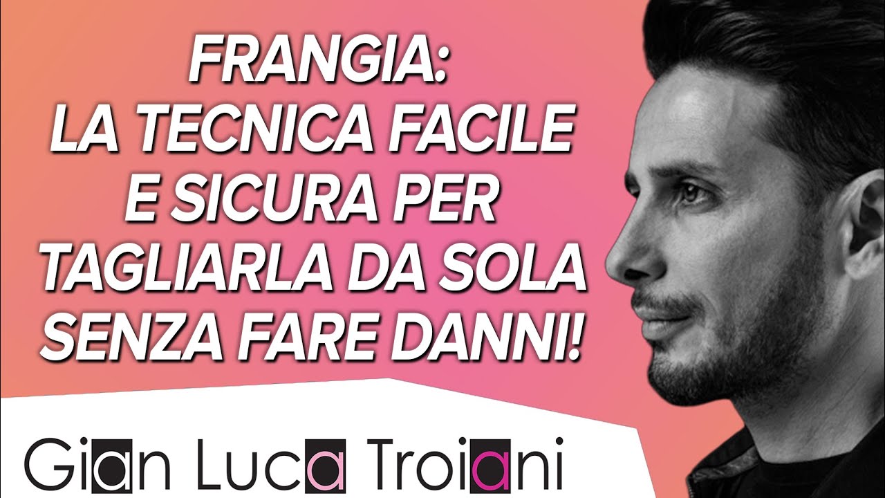 FRANGIA | LA TECNICA FACILE E SICURA PER TAGLIARLA DA SOLA SENZA FARE DANNI!