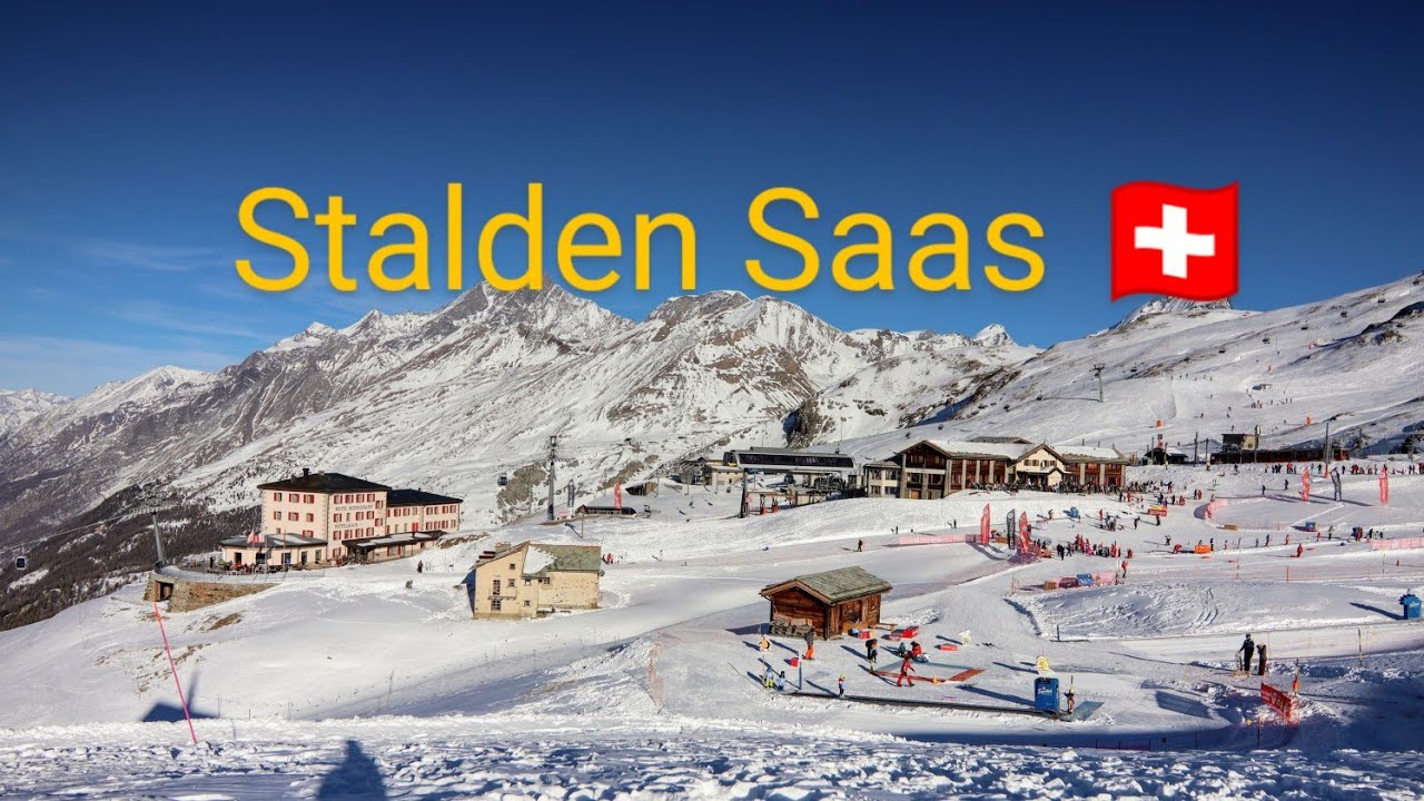 A Scenic Walking Tour of Stalden 🇨🇭 | Quiet Swiss Village Near Zermatt #switzerland #swissvillage