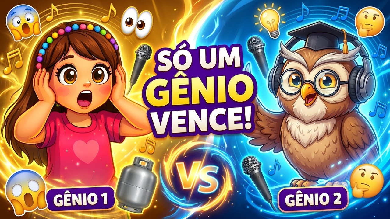 DESAFIO: QUAL É A MÚSICA? 🎵 Só GÊNIOS acertam todas! 🤯 | Quiz Musical #3 #quiz