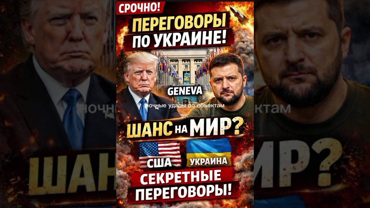 Женевские переговоры изменят ход войны? Последние новости Россия–Украина