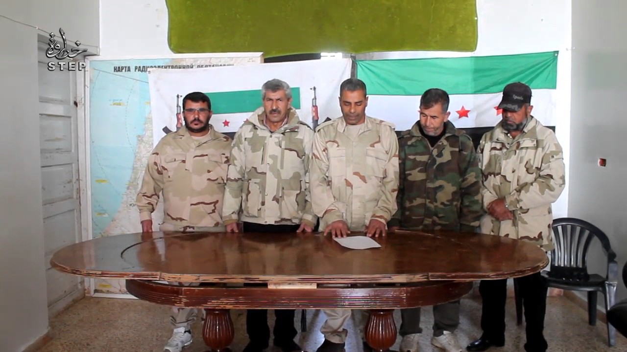 خطوة || بيان عودة لواء السبطين للعمل تحت راية المجلس العسكري الثوري في القنيطرة