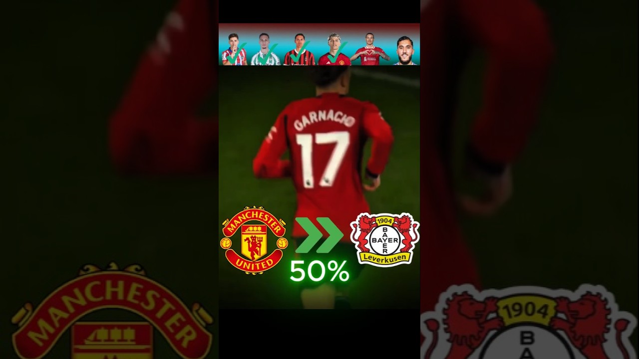 🚨 Transfer Rumours 2025! Garnacho, N&uacute;&ntilde;ez, Alvarez & More Linked with Big Moves! #shorts #football