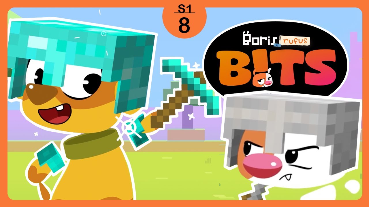 Boris and Rufus BITS | ПЕРВОЕ ПРАВИЛО MINECRAFT | s01e08