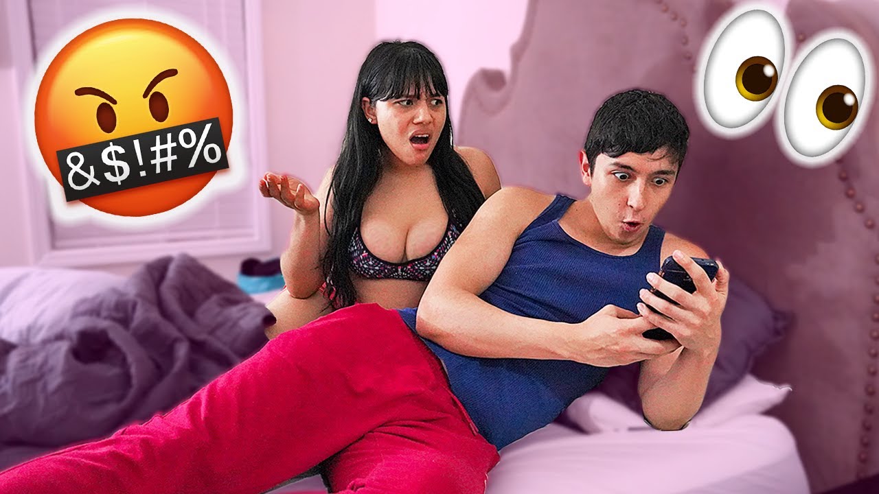 Girlfriend Catches Me On A Dating App!
