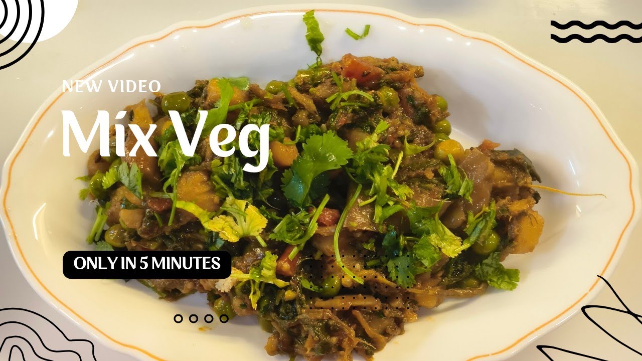 Yummy And Tasty Mix Veg Recipe | Easy To Make 🌹