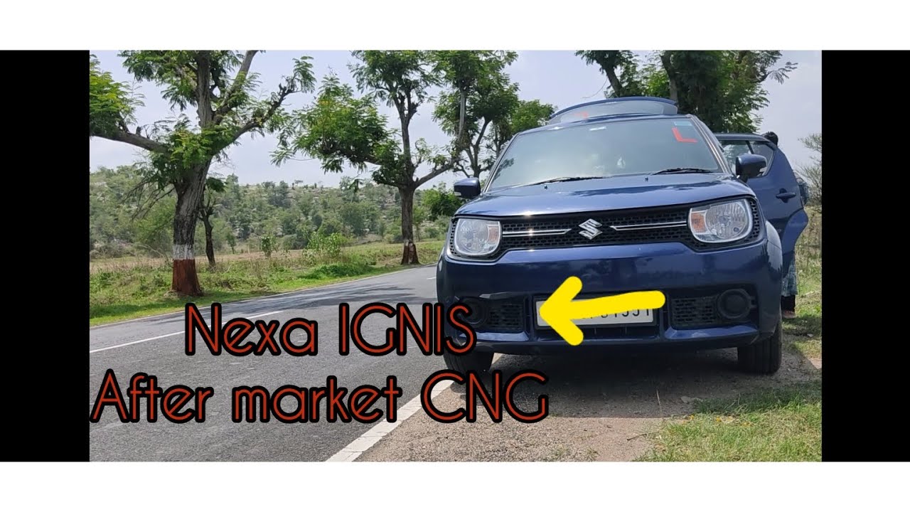 After market CNG fitting in SUZUKI IGNIS #ignis #cng #complete #video