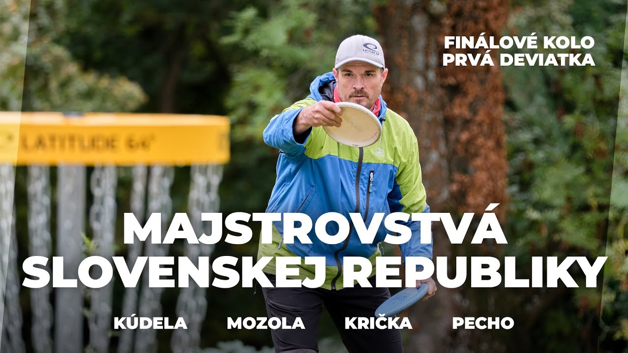 Majstrovstvá Slovenskej republiky v discgolfe 2025 - Smolenice | finálové kolo prvá deviatka