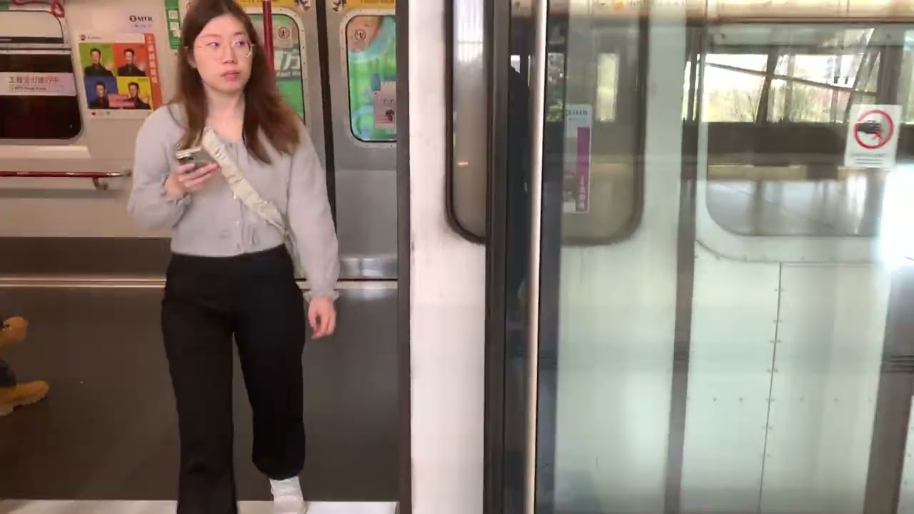 [等咗一班就答到唯一一列車內廣的紅車￼￼]MTR TWL M Train A269/A288駛入 + 駛離荔景1號月台
