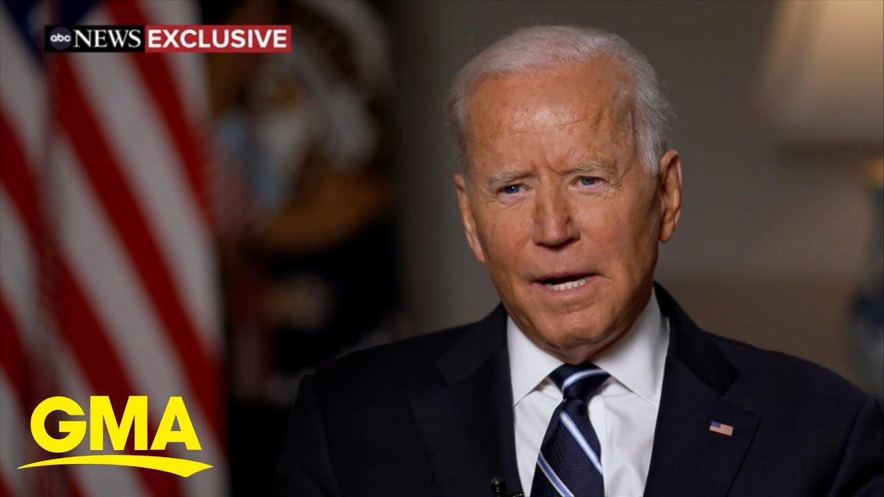 Biden says he did not see a way to withdraw from Afghanistan without 'chaos ensuing' l GMA