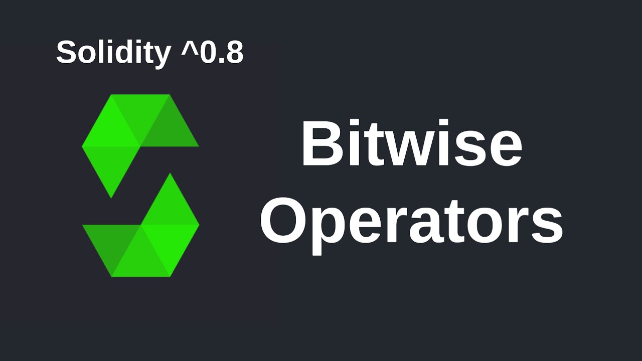 Bitwise Operators | Solidity 0.8