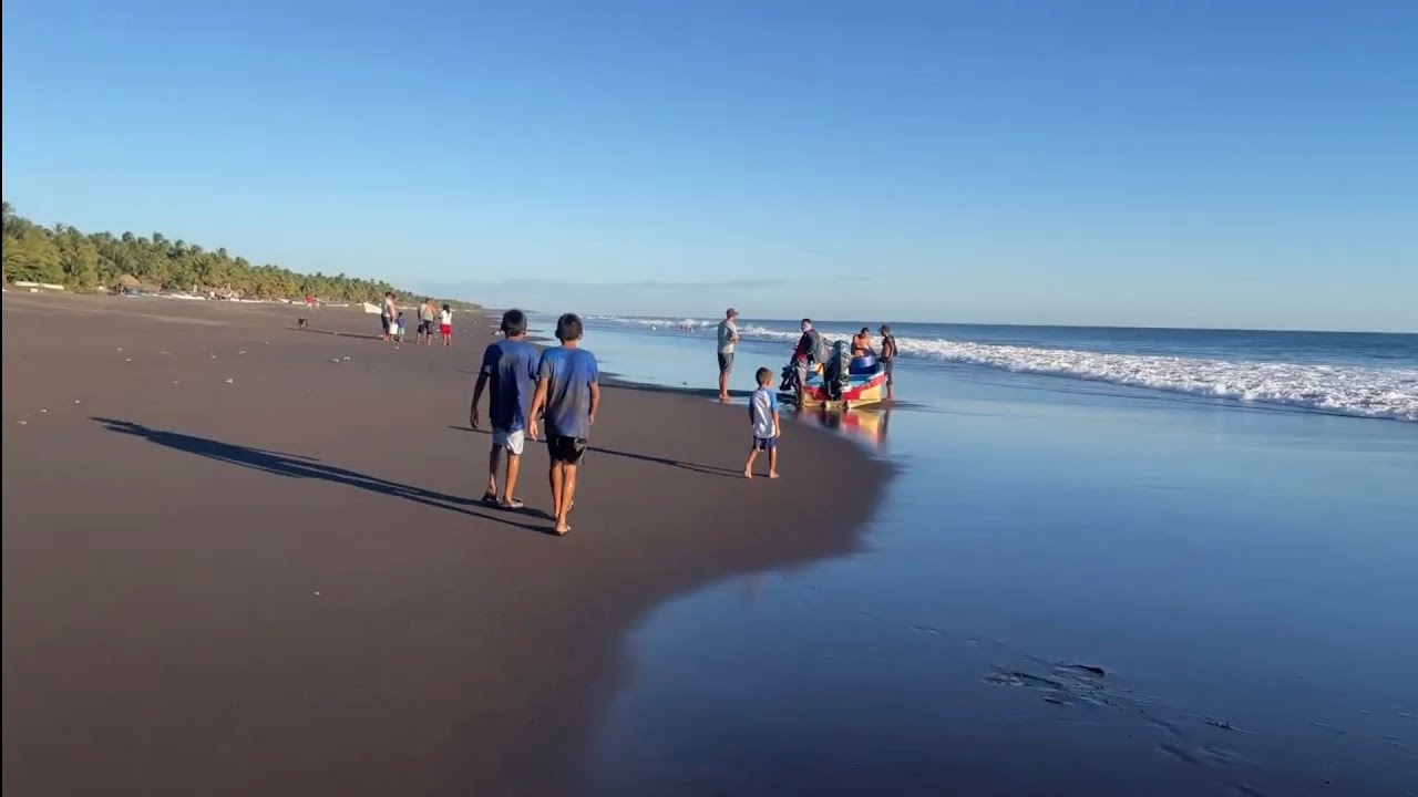 Una de las mejores  playas  de EL SALVADOR 