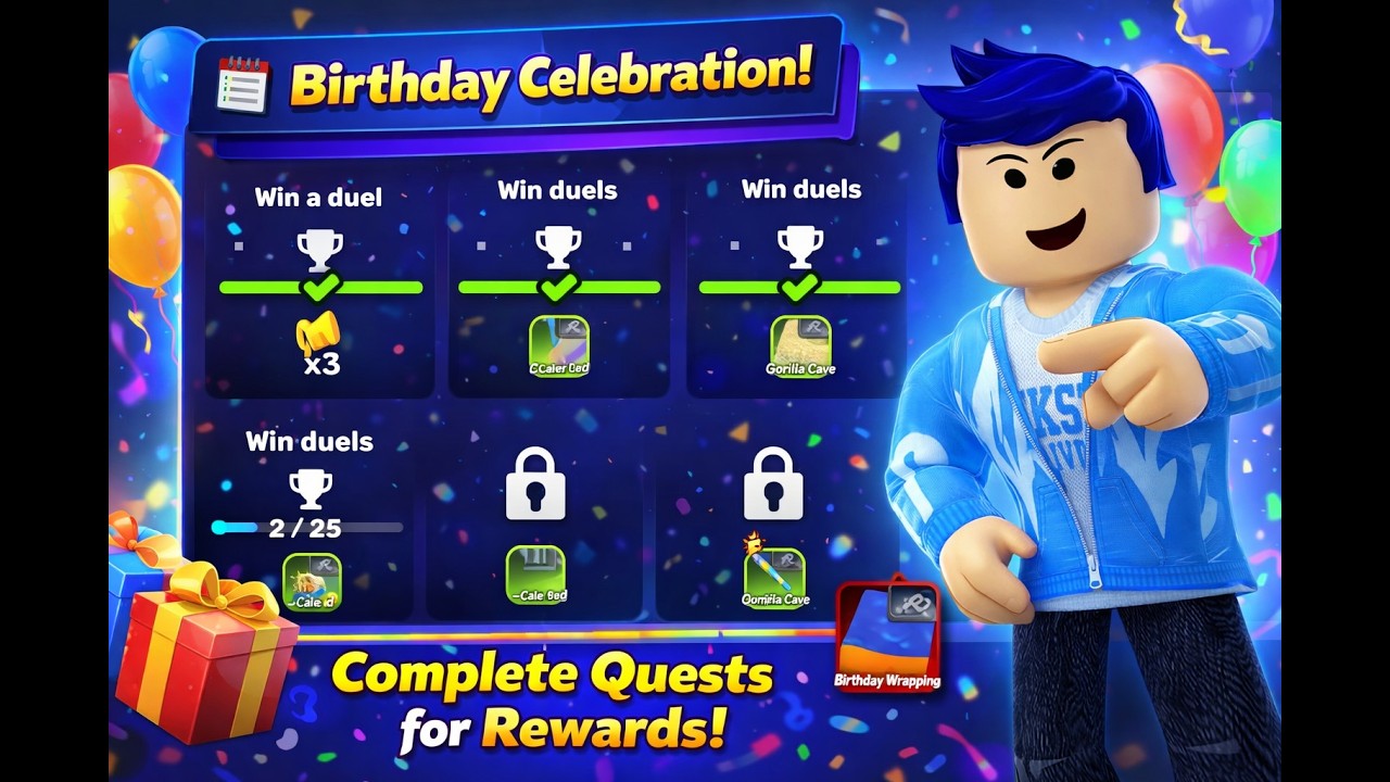 &ldquo;Roblox Rivals Birthday Showdown: How to Win Free Rewards 1v1!&rdquo;