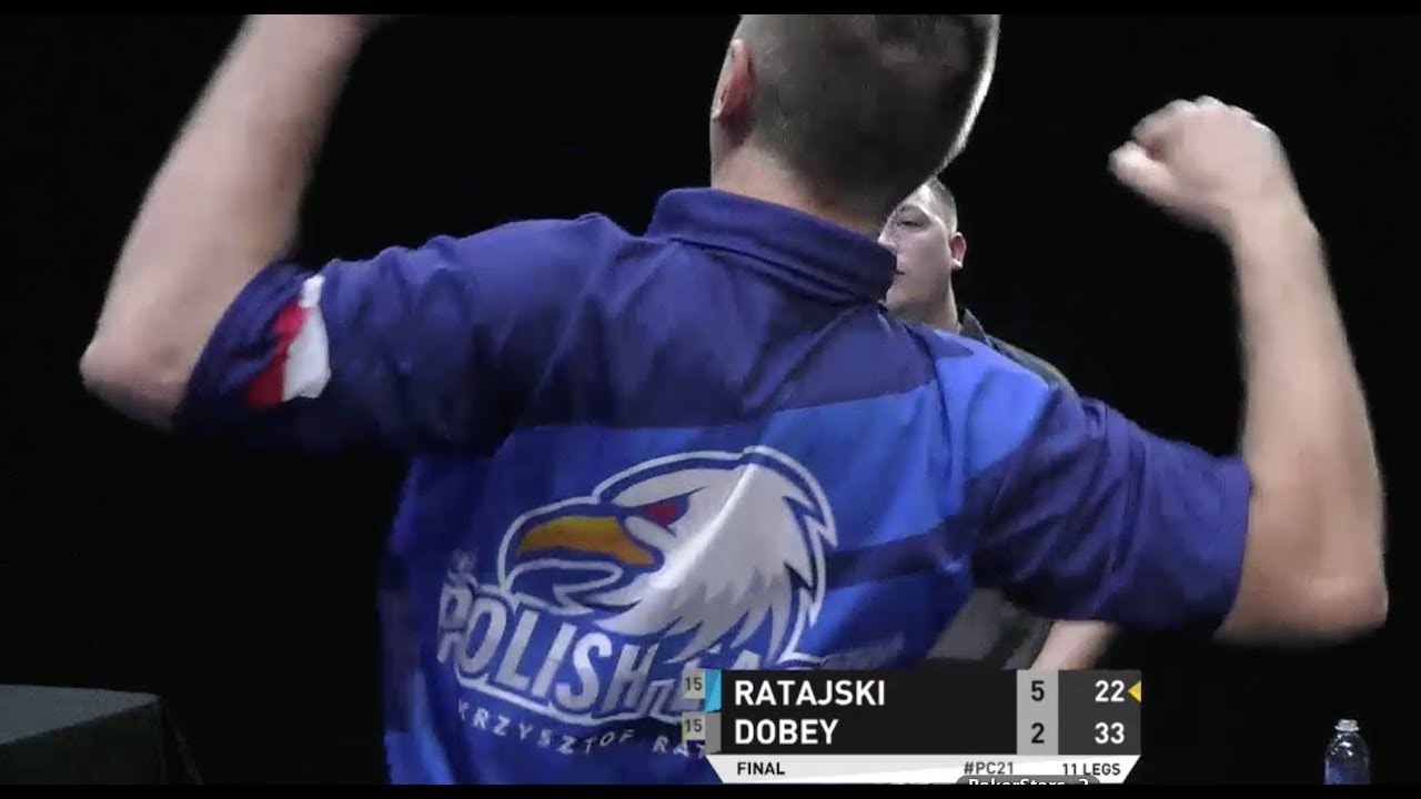 Kryzsztof Ratajski v Chris Dobey at Players Championship 21! #PC21 #Darts #lovethedarts